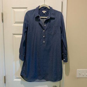 JCrew denim dress, size 6